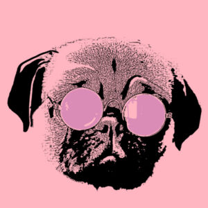Pug Specs Mug Design